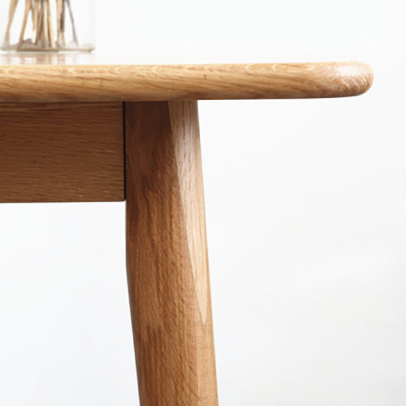Cucina moderna tavolo da pranzo in legno massiccio di altezza standard con set di sala da pranzo formale