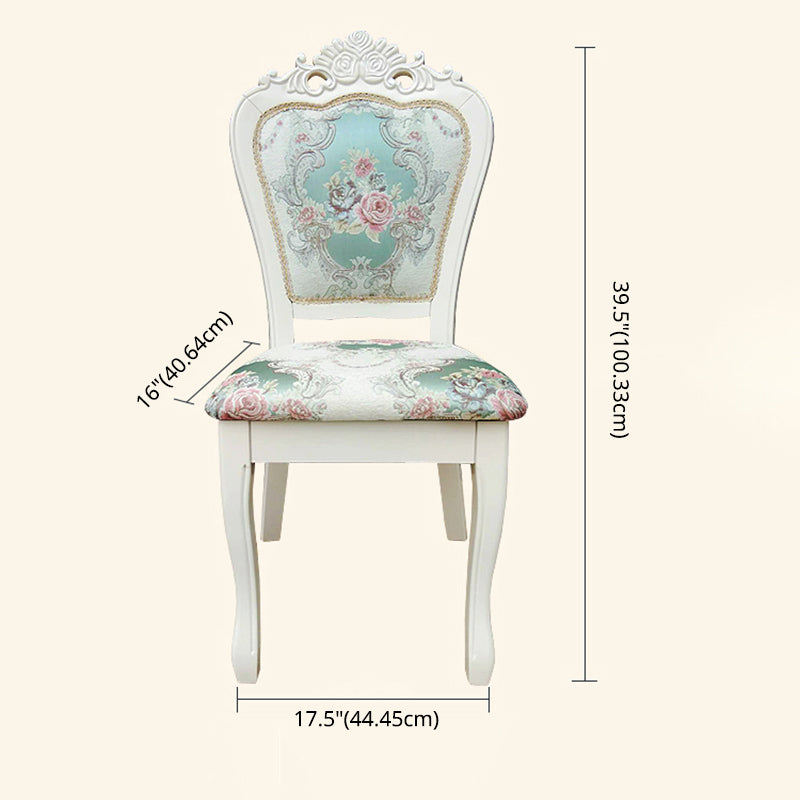 Nordic Sintered Stone Top Dining Set with 4 White Solid Wood Legs for Dining Furniture