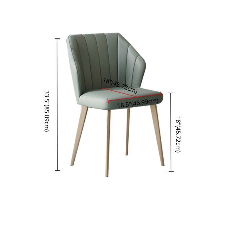 Modern Sintered Stone Table Set of 5/7 with Rectangle Table Dining Set with PU Leather  Chairs