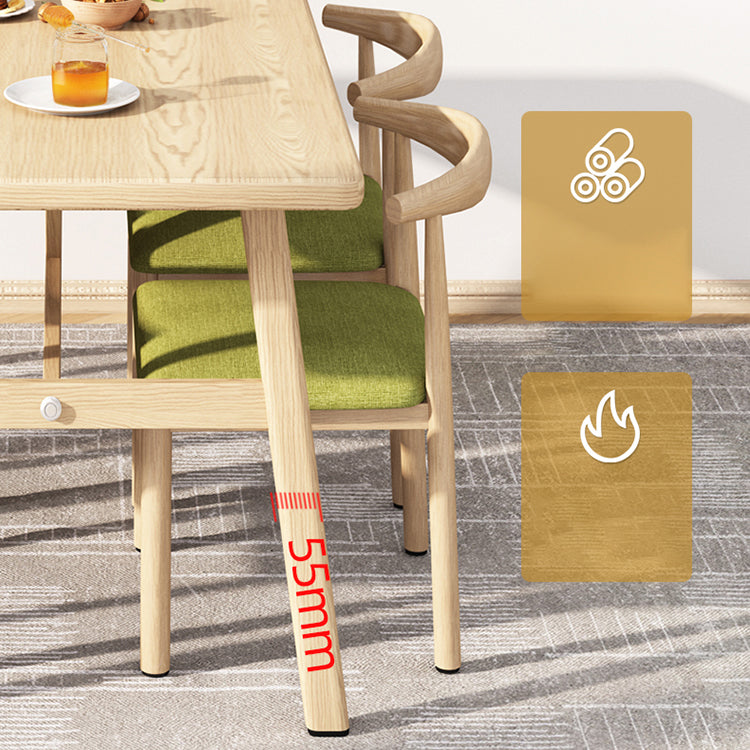 Dining de madera de estilo moderno † Room¬ † Estable