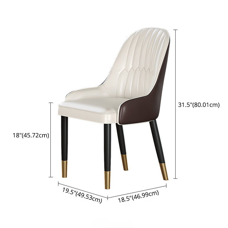 Modern Sintered Stone White Dining Room Set with Round Table Formal Dining Table Furniture