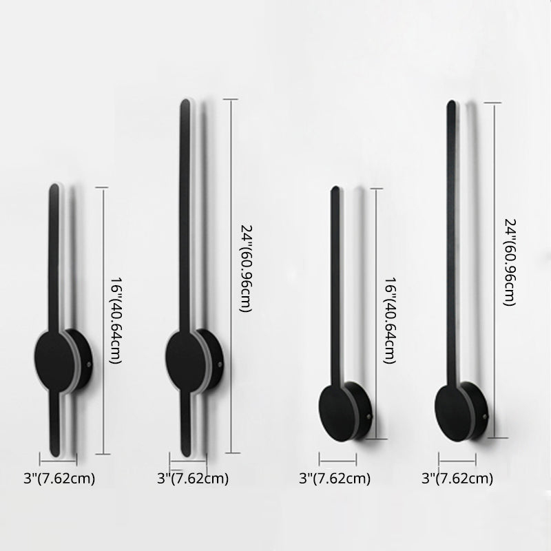 Lampada a parete a forma di pendolo LED LIMA LIGHT LIGHT MODERNO MODERNO METTALE SCONCE DELLA parete in alluminio