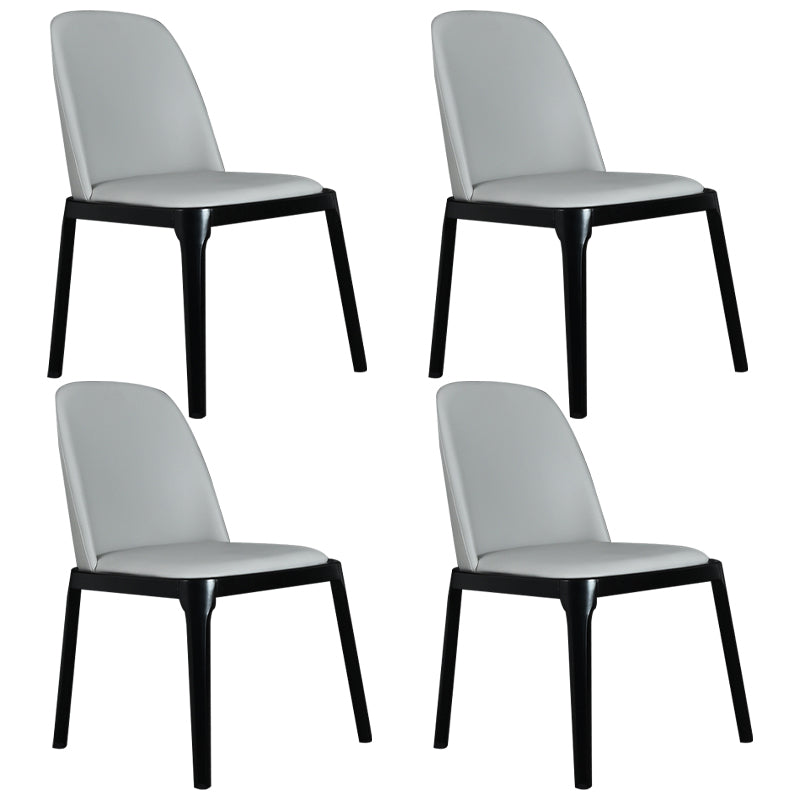 Wood Industrial Dining Chair with Color Cushion Solid Chair for Dining Room