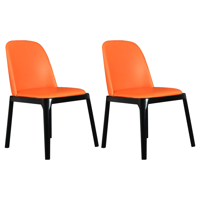 Wood Industrial Dining Chair with Color Cushion Solid Chair for Dining Room