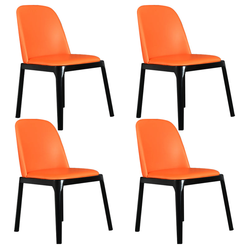 Wood Industrial Dining Chair with Color Cushion Solid Chair for Dining Room