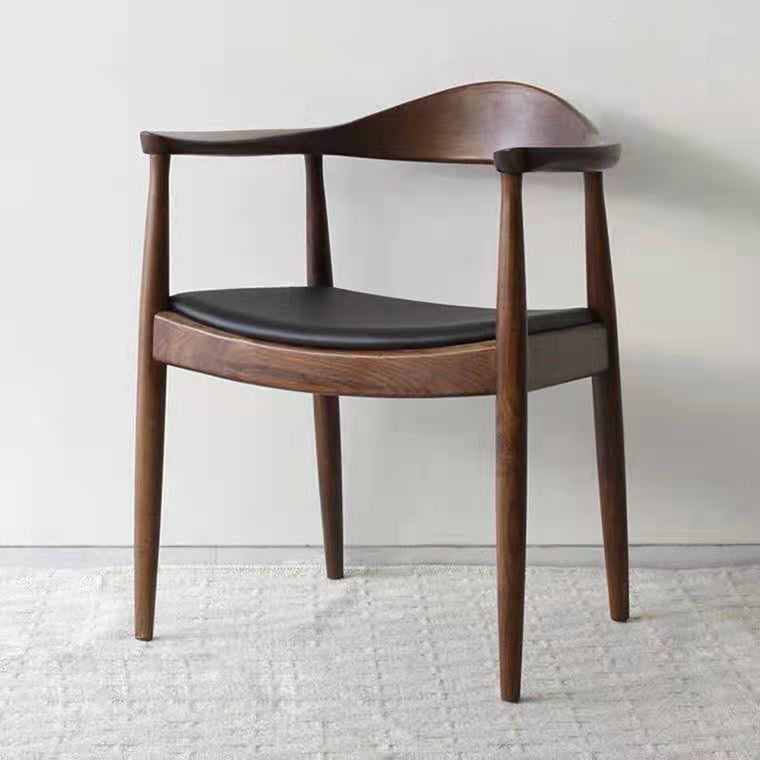Chaise de salle à manger moderne de 20 pouces de large, avec 4 pieds en bois, pour usage domestique
