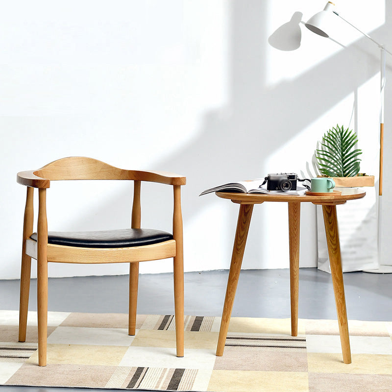 Chaise de salle à manger moderne de 20 pouces de large, avec 4 pieds en bois, pour usage domestique
