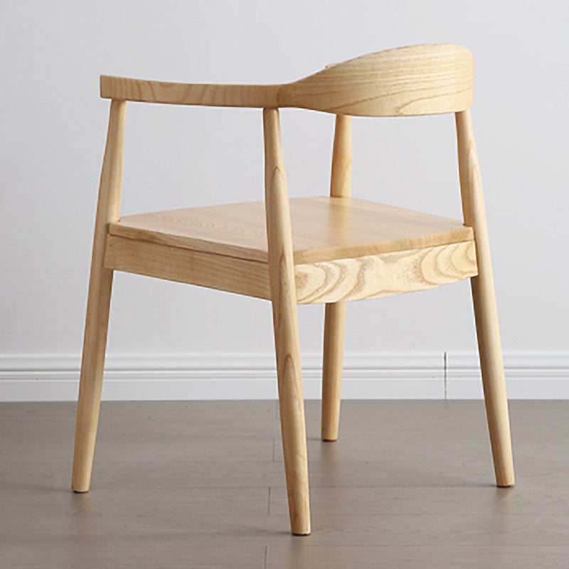Chaise de salle à manger moderne de 20 pouces de large, avec 4 pieds en bois, pour usage domestique