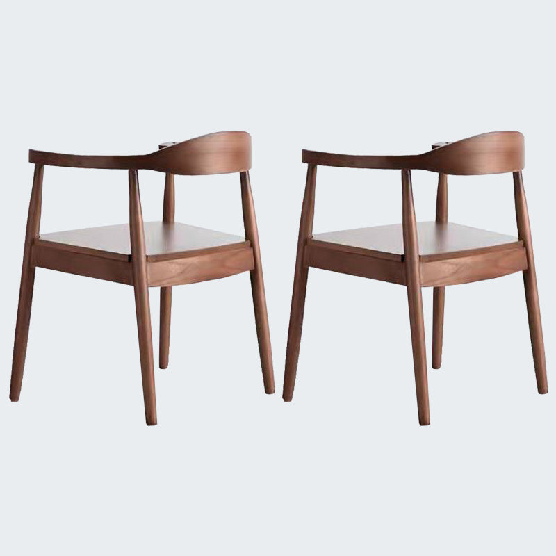 Chaise de salle à manger moderne de 20 pouces de large, avec 4 pieds en bois, pour usage domestique