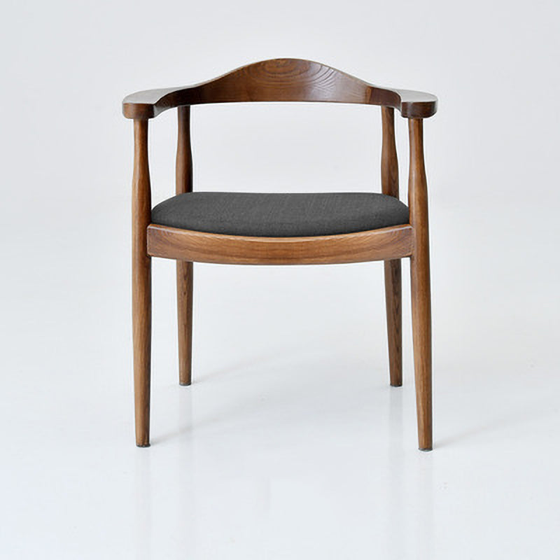 Chaise de salle à manger moderne de 20 pouces de large, avec 4 pieds en bois, pour usage domestique
