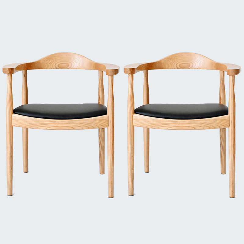 Chaise de salle à manger moderne de 20 pouces de large, avec 4 pieds en bois, pour usage domestique