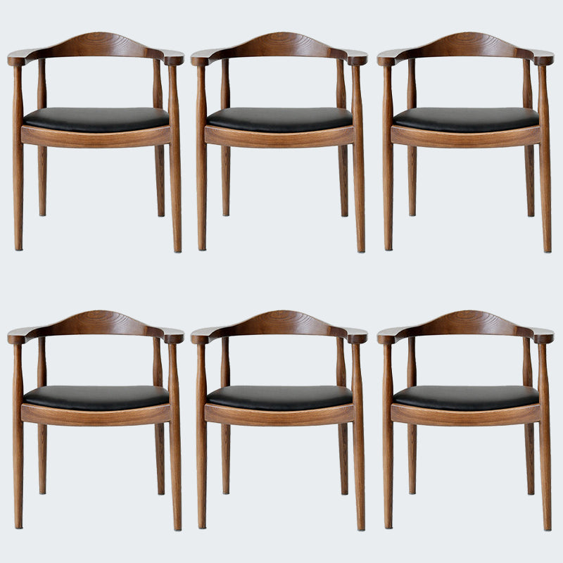 Chaise de salle à manger moderne de 20 pouces de large, avec 4 pieds en bois, pour usage domestique