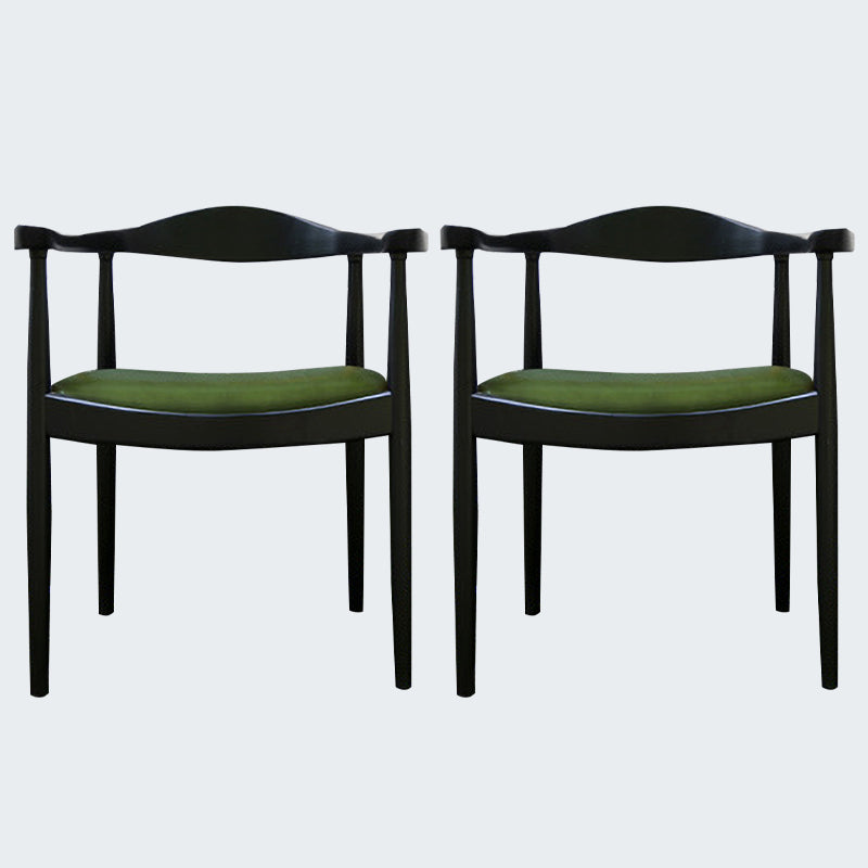 Chaise de salle à manger moderne de 20 pouces de large, avec 4 pieds en bois, pour usage domestique