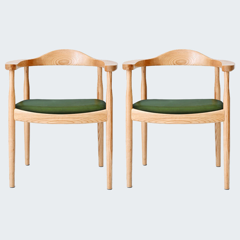 Chaise de salle à manger moderne de 20 pouces de large, avec 4 pieds en bois, pour usage domestique
