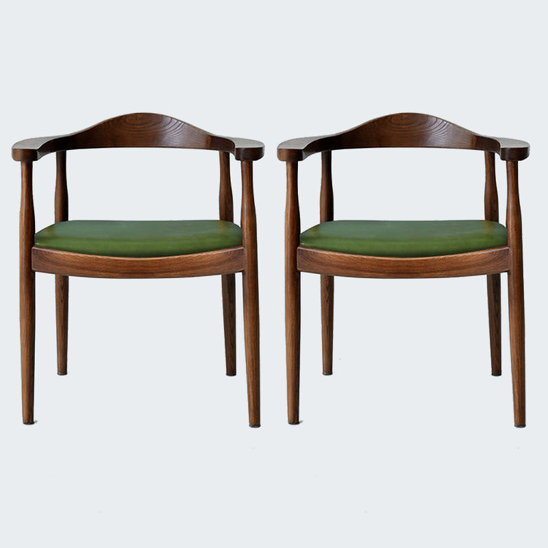 Chaise de salle à manger moderne de 20 pouces de large, avec 4 pieds en bois, pour usage domestique