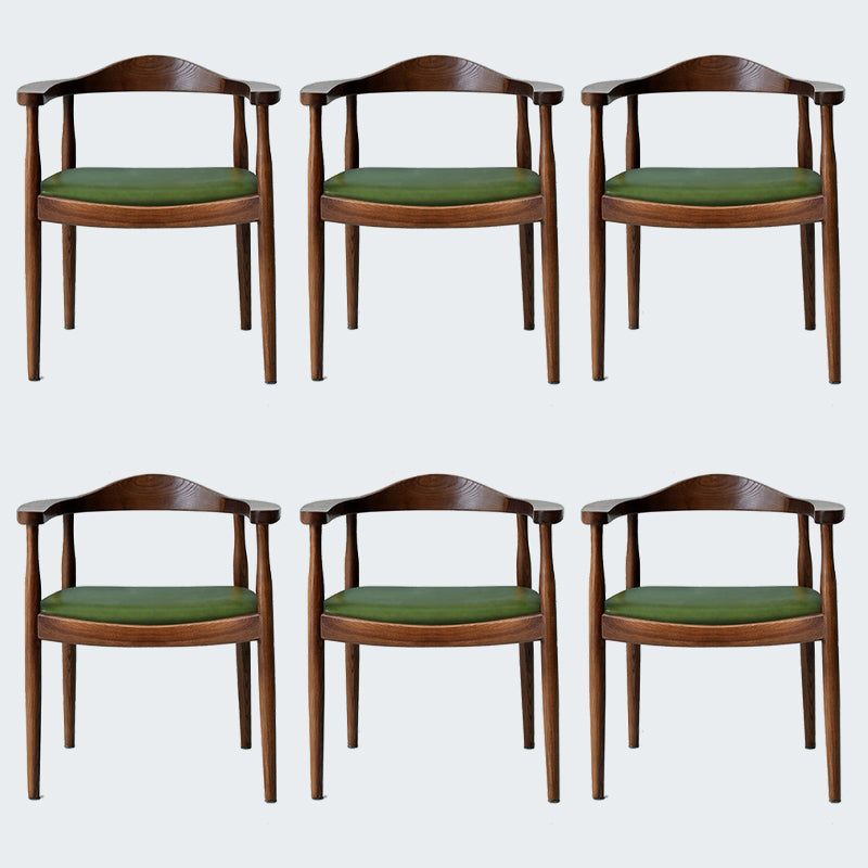 Chaise de salle à manger moderne de 20 pouces de large, avec 4 pieds en bois, pour usage domestique