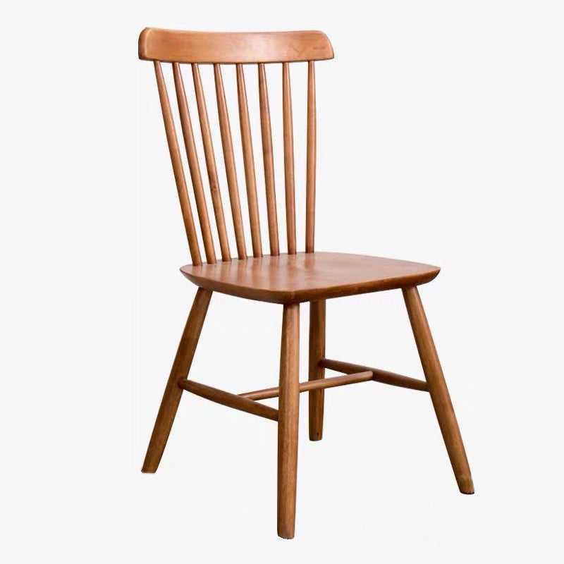 Contemporary Solid Wood Top Dining Table Sets with Trestle Base Dining Furniture for Home