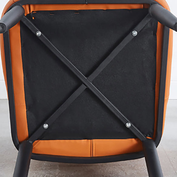 Minimalist Style Table Set with Sintered Stone Dining Table and Padded Chairs