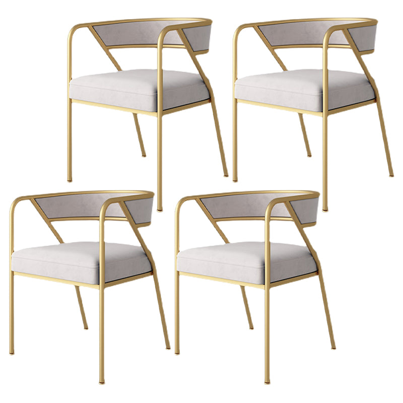 Chaise de salle à manger en métal de Style industriel, chaise d'appoint empilable à dossier ouvert pour la maison