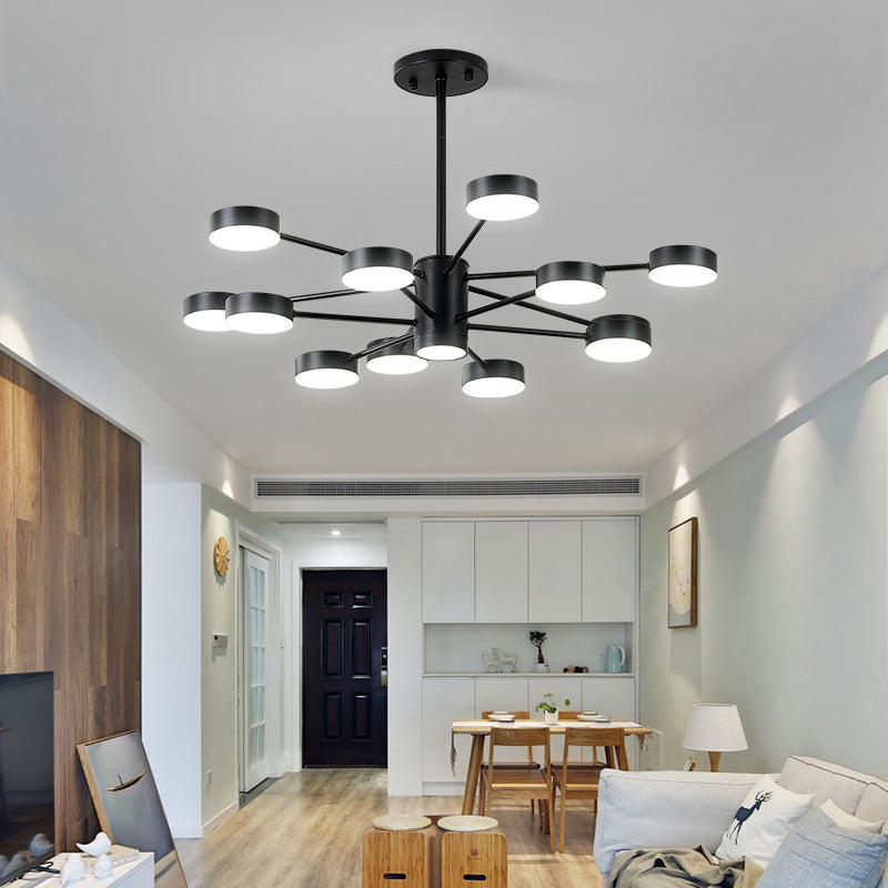 Lampada il lampadario Sputnik Light Segnalizzazione moderna Simplicità Acrilico Acrilico Illuminazione per il ristorante