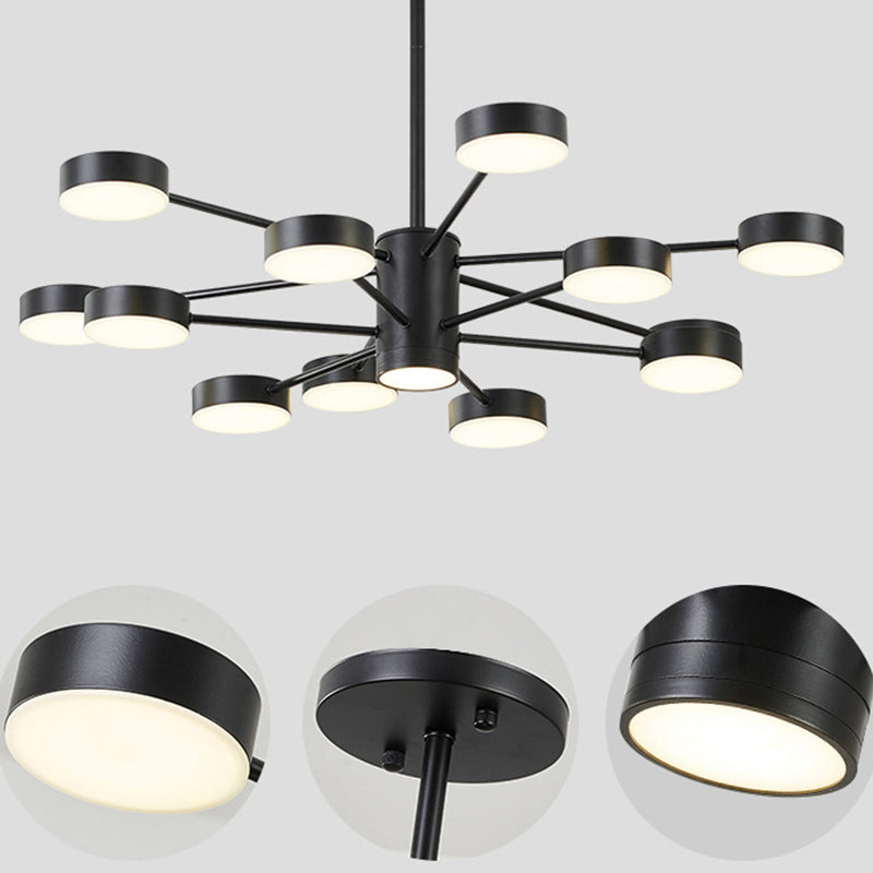 Lampada il lampadario Sputnik Light Segnalizzazione moderna Simplicità Acrilico Acrilico Illuminazione per il ristorante