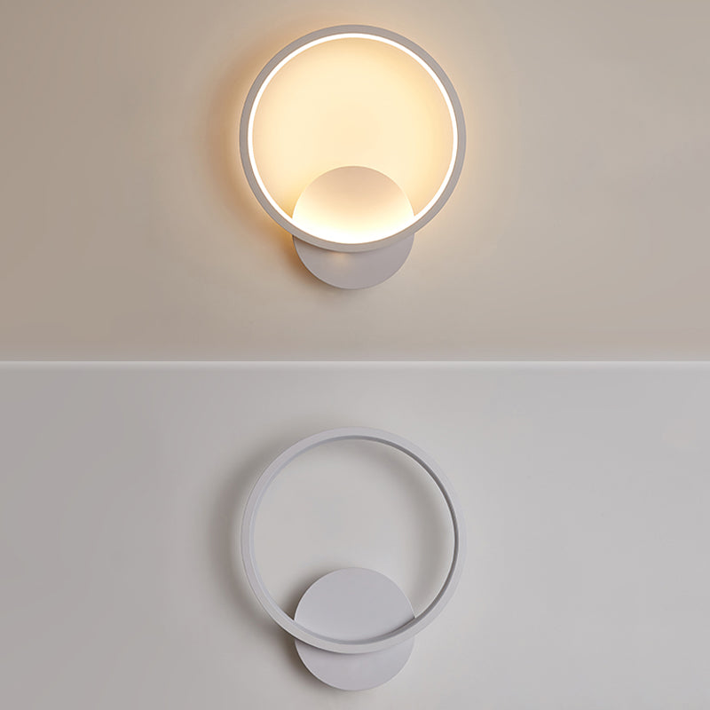 Apparecchi di illuminazione a LED in illuminazione montata in stile moderno nero/nero