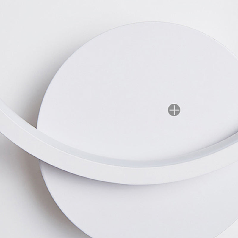 Apparecchi di illuminazione a LED in illuminazione montata in stile moderno nero/nero