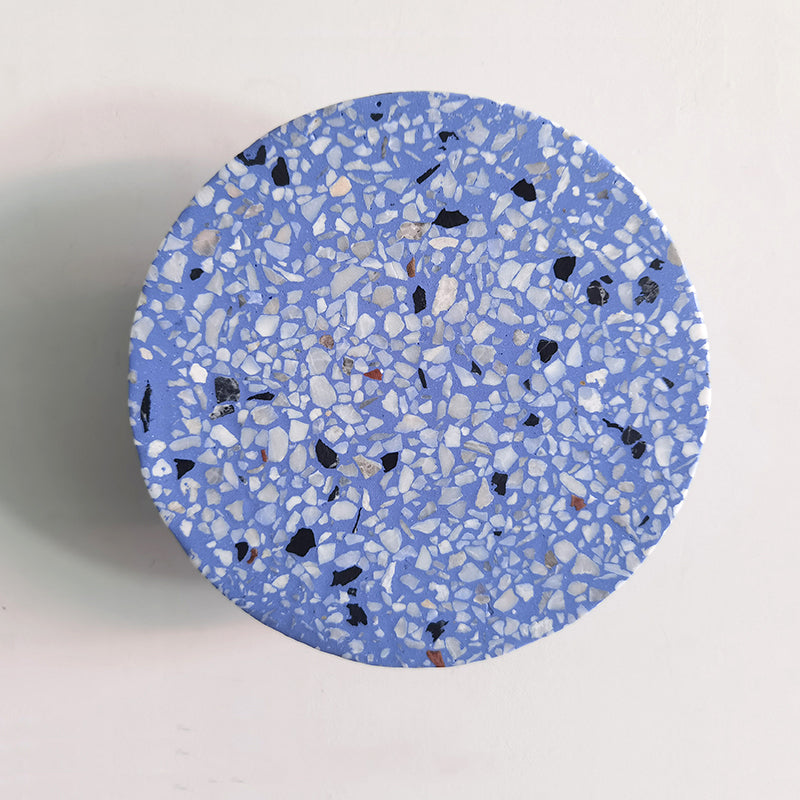 Round Simplicity Light Fixture Indoor Warm Lighting Fixtures in Gray for Bedroom