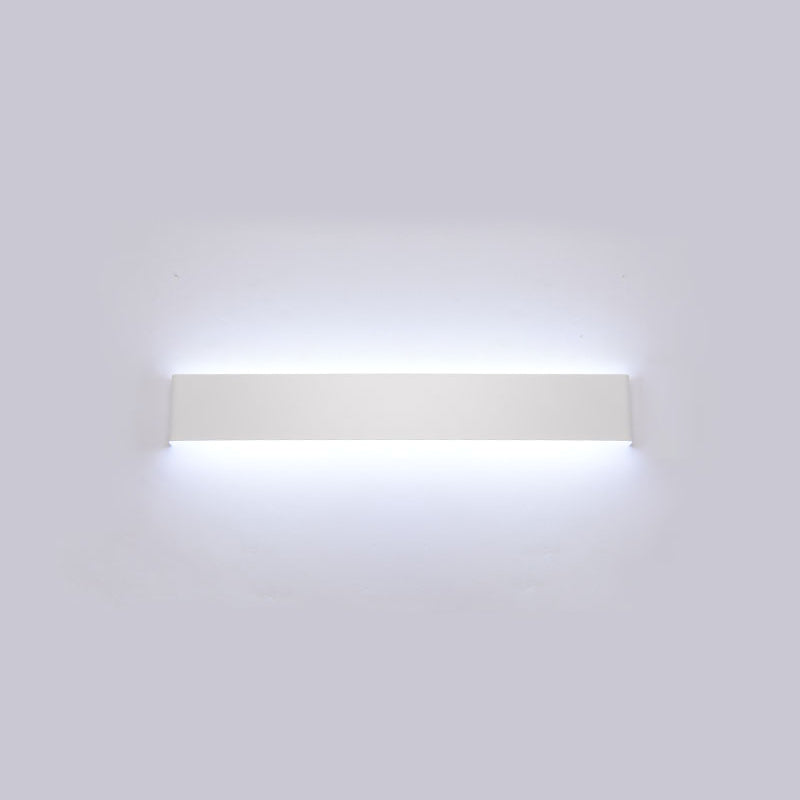 Accesorios de iluminación de la pared rectángulo Iluminación de pared del hogar minimalista