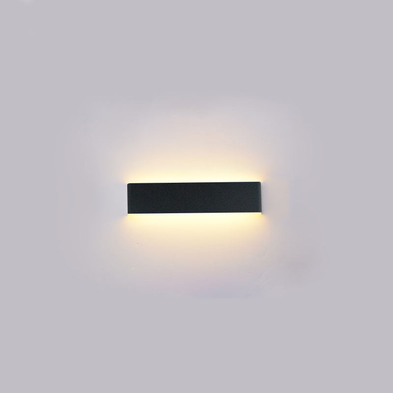 Accesorios de iluminación de la pared rectángulo Iluminación de pared del hogar minimalista