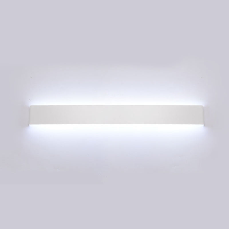 Accesorios de iluminación de la pared rectángulo Iluminación de pared del hogar minimalista