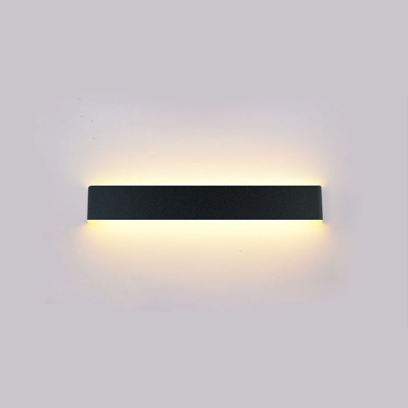 Accesorios de iluminación de la pared rectángulo Iluminación de pared del hogar minimalista
