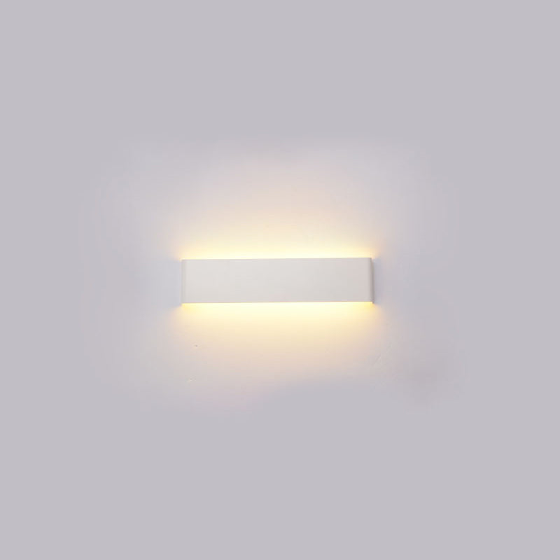 Accesorios de iluminación de la pared rectángulo Iluminación de pared del hogar minimalista