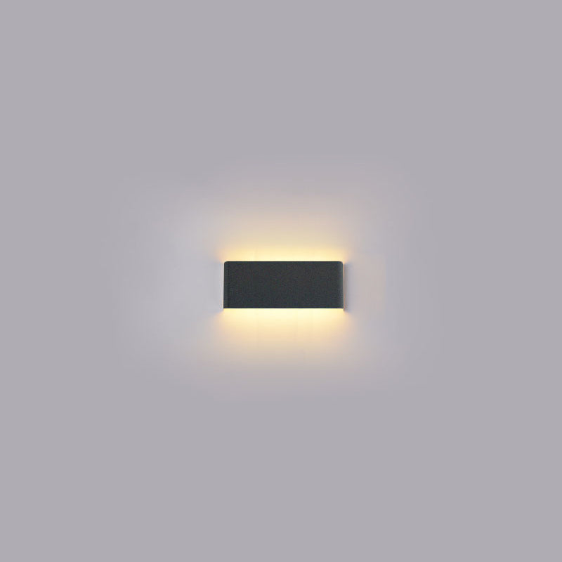 Rectangle Wall Lighting Fixtures Minimalist Home Wall Mounted Lighting