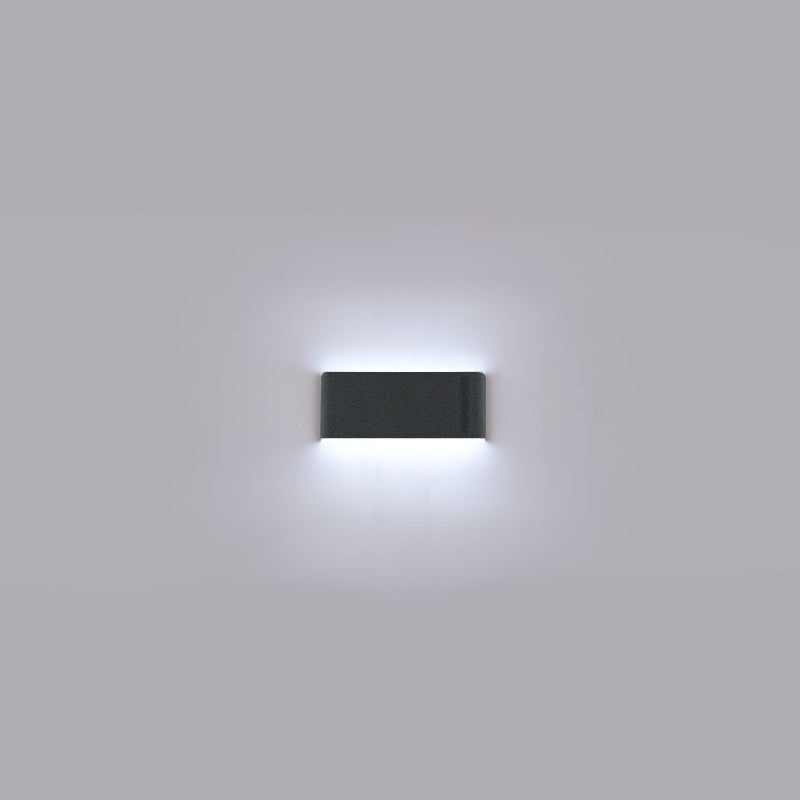 Accesorios de iluminación de la pared rectángulo Iluminación de pared del hogar minimalista