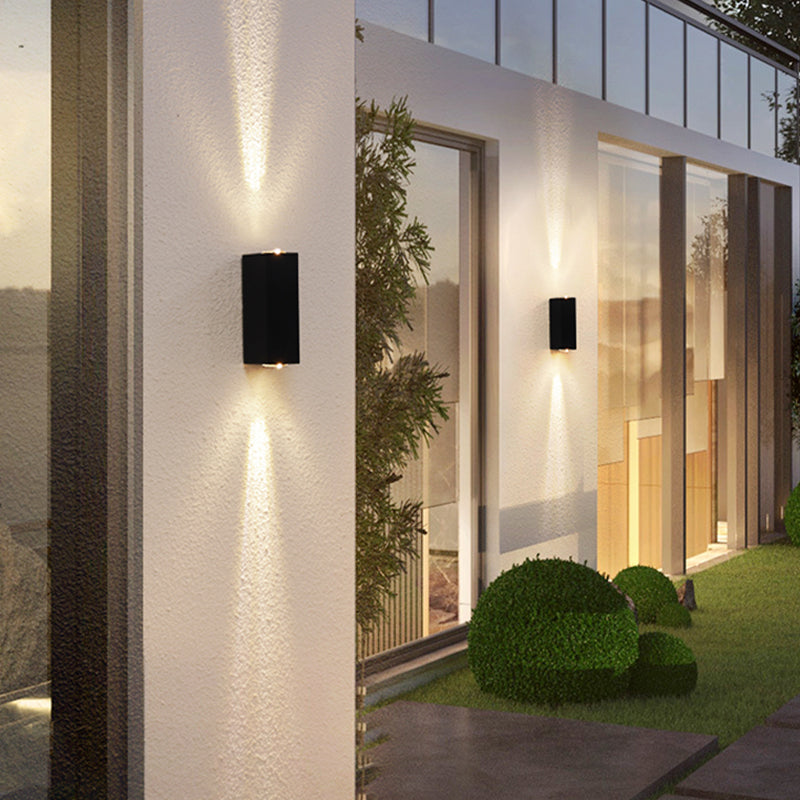 Éclairage mural moderne Lumière murale à LED multi-lumière avec art en aluminium