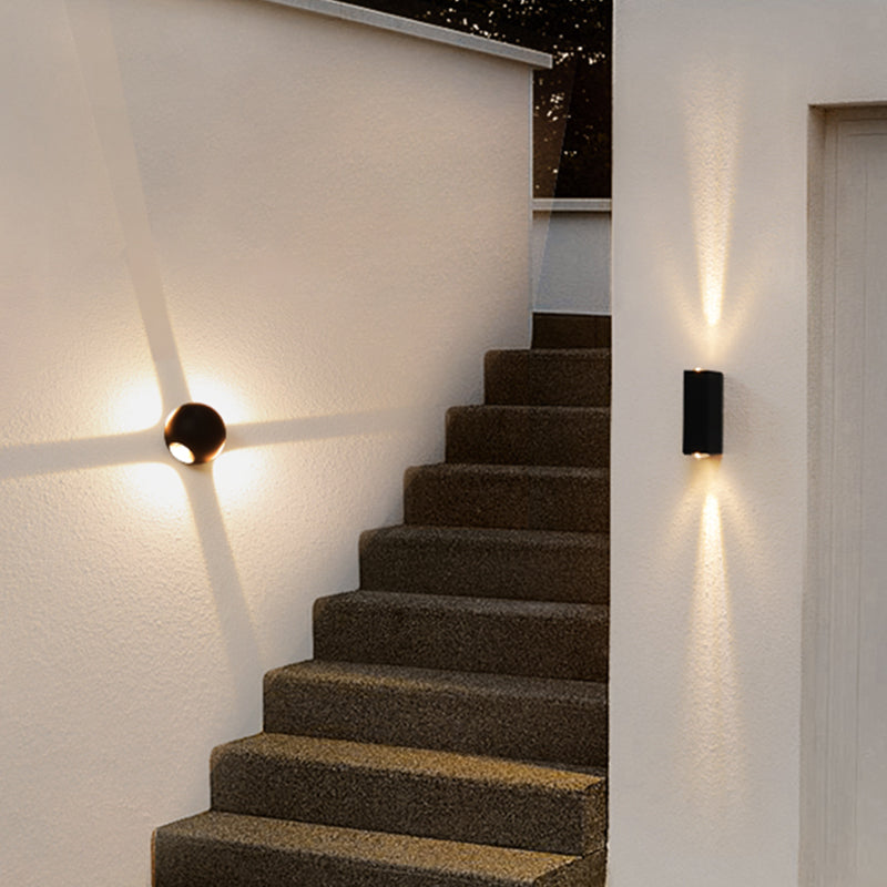 Éclairage mural moderne Lumière murale à LED multi-lumière avec art en aluminium