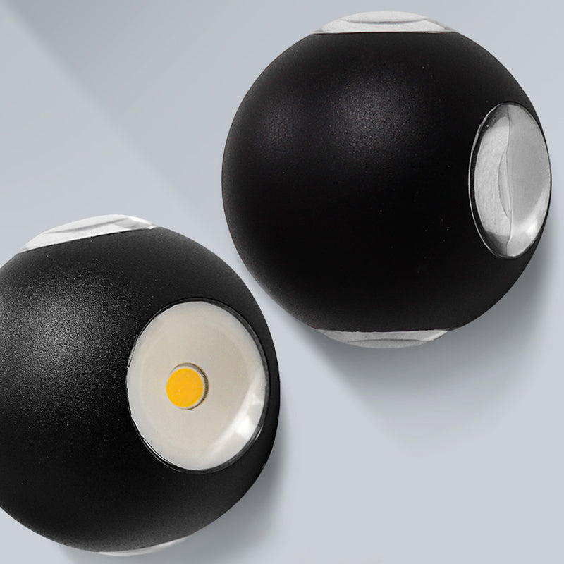 Éclairage mural moderne Lumière murale à LED multi-lumière avec art en aluminium