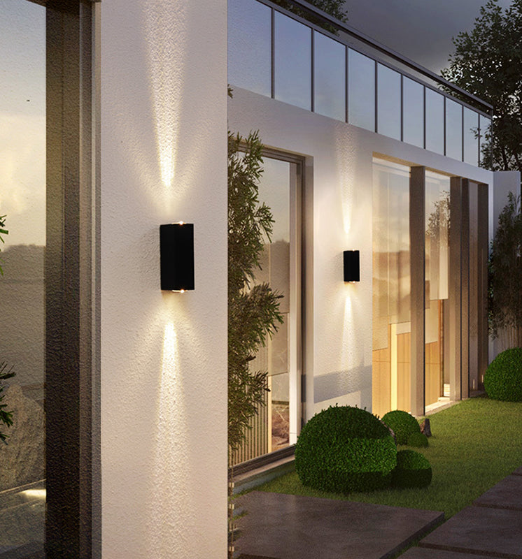 Éclairage mural moderne Lumière murale à LED multi-lumière avec art en aluminium