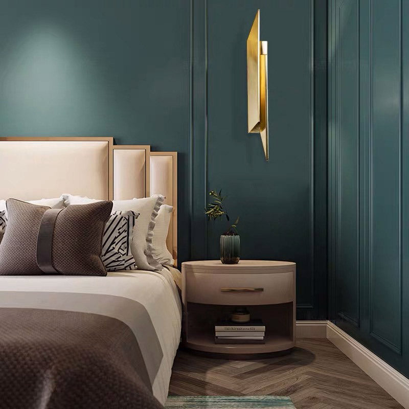 Curl Lampada montata a parete Postmoderna semplicità lampada a monte acrilica per soggiorno