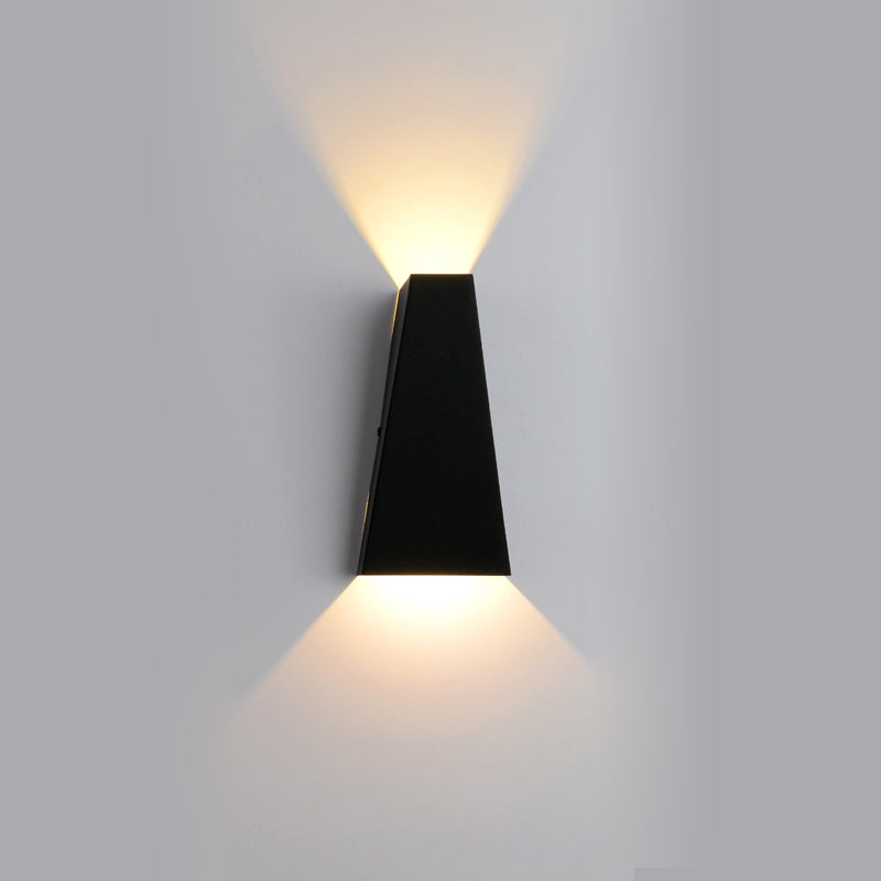 Illuminazione murale geometrica minimalista contemporanea illuminazione da parete esterna