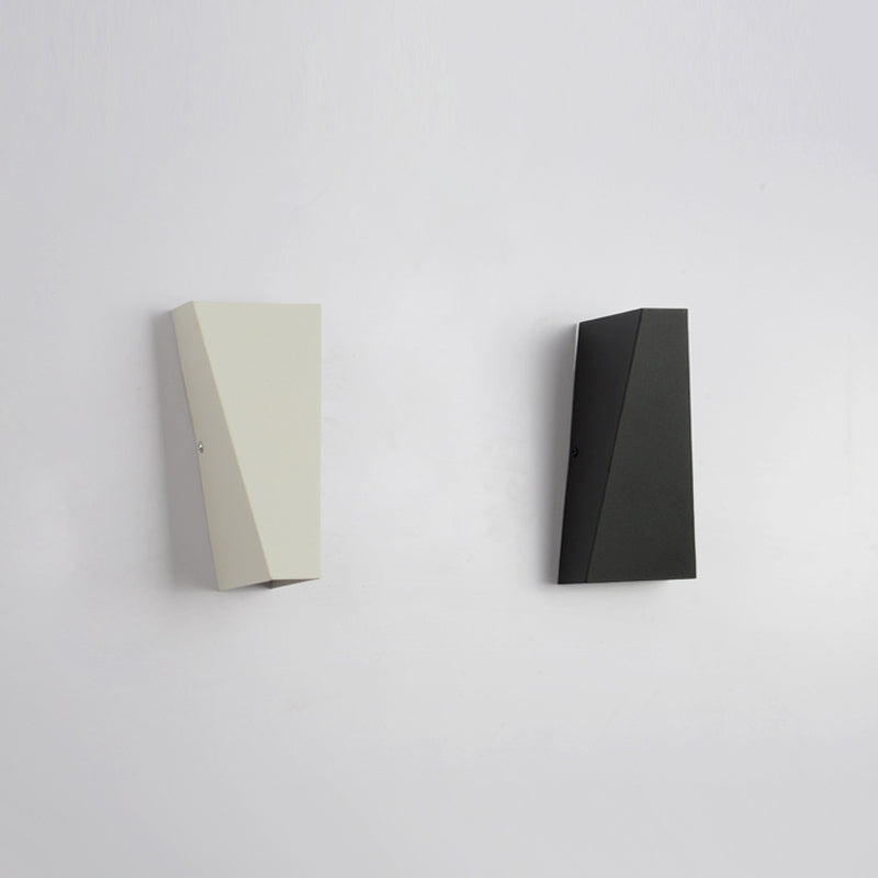 Illuminazione murale geometrica minimalista contemporanea illuminazione da parete esterna