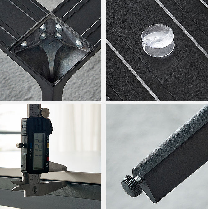 Contemporary Rectangle Shape White Dining Set Sintered Stone Standard Dining Set for Kitchen