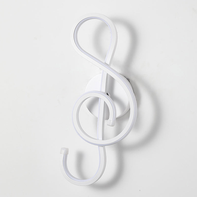 Modern Minimalist LED Wall Light Aluminium Linear Wall Lamp with Silicone Shade