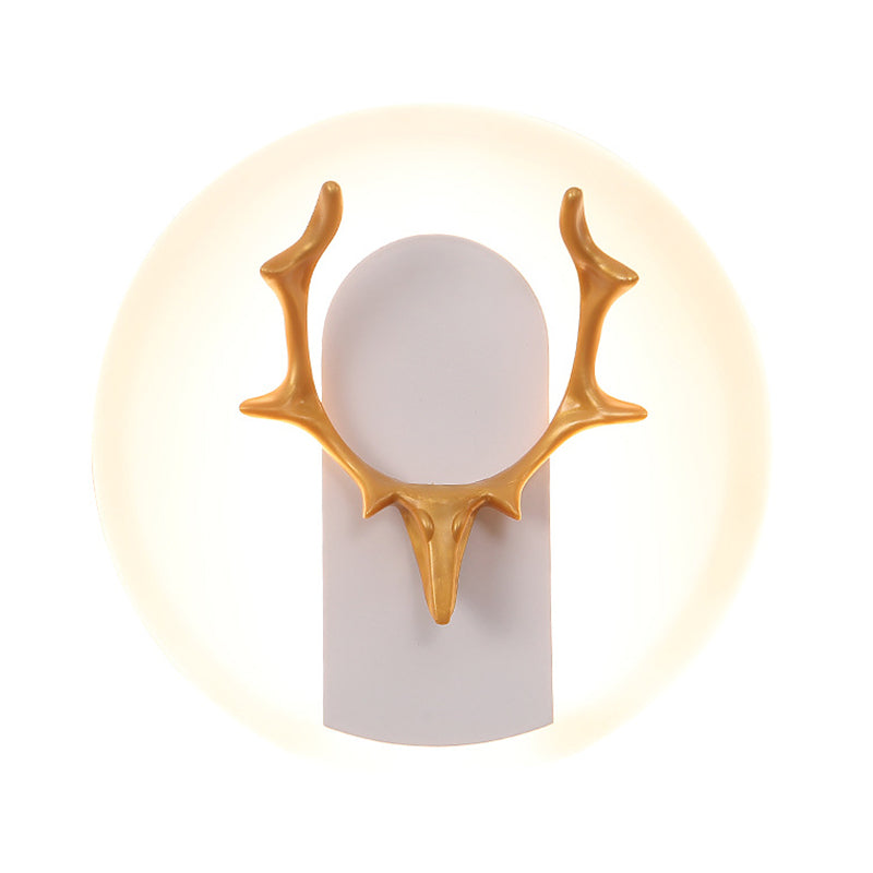 Antlers in alluminio Light Minimalismo Minimalismo a 1 luce Sconce per soggiorno