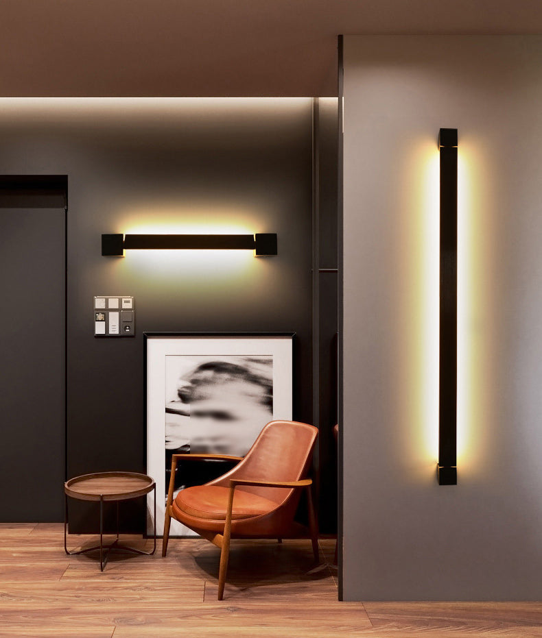 Moderna luce a parete a 1 luci a 1 lughiplo a parete lineare a parete lineare per il bagno