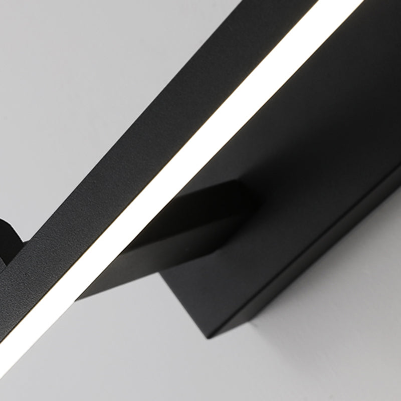 1-licht lineaire schaduw Wand SCONCE Moderne eenvoudige stijl Mirror Wandverlichting