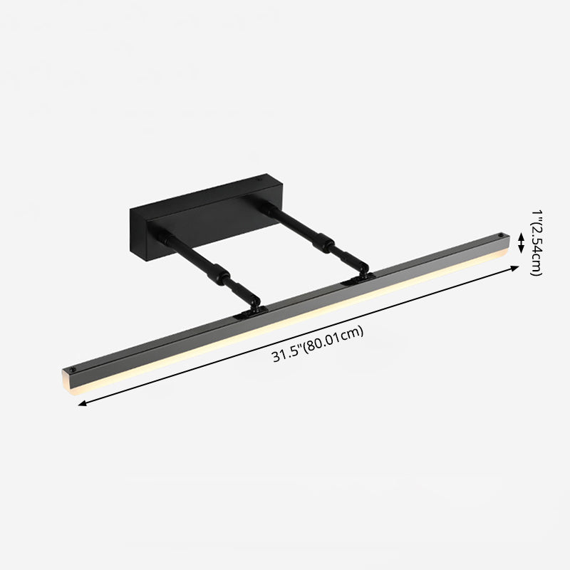 Lineaire schaduw Swingarm Wandverlichting Moderne stijl Metal 1 Lichte SCONCE LAMP