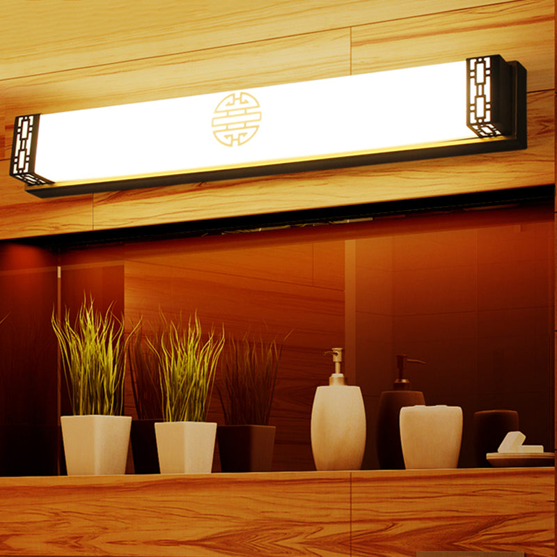 1-licht lineaire schaduw Wand SCONCE Moderne eenvoudige stijl Mirror Wandverlichting