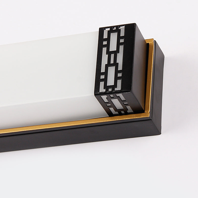 1-licht lineaire schaduw Wand SCONCE Moderne eenvoudige stijl Mirror Wandverlichting